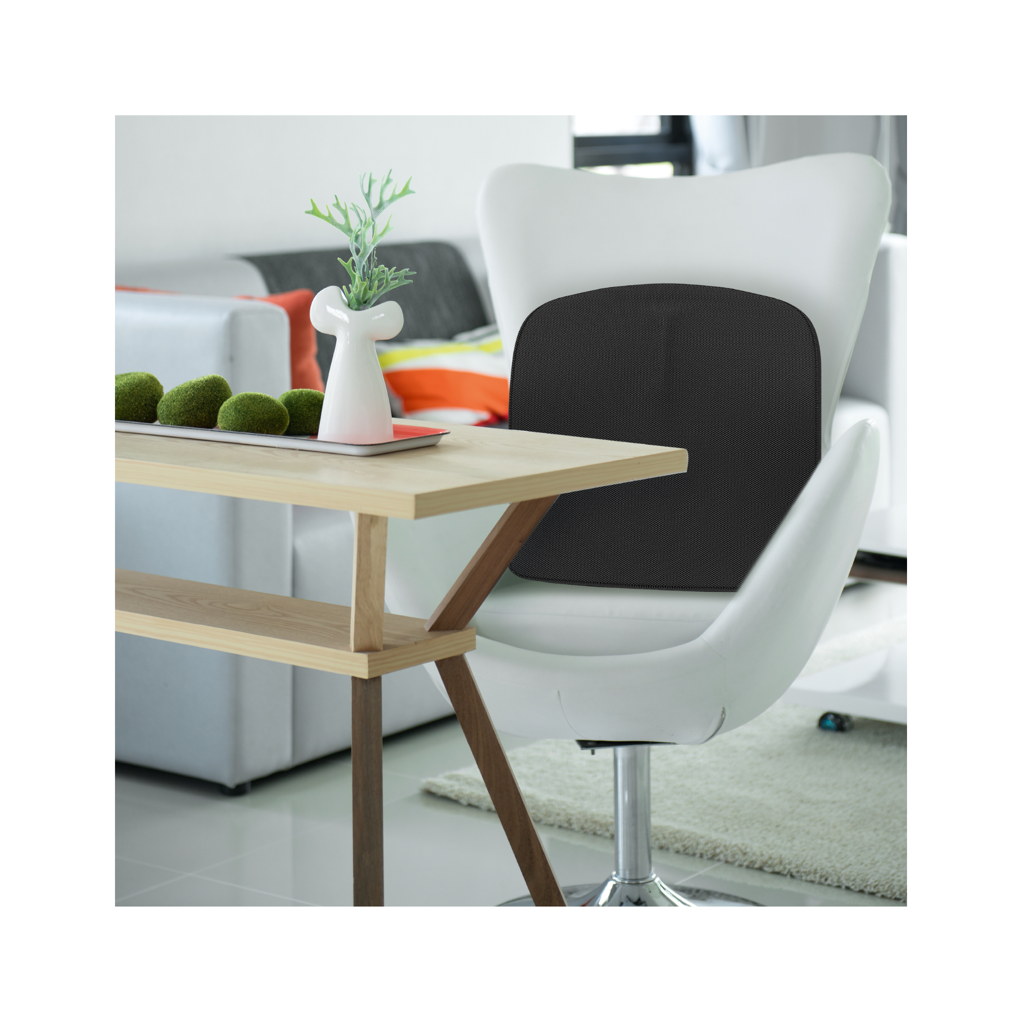 Cojín 2 en 1 Theraplus Negro TM342