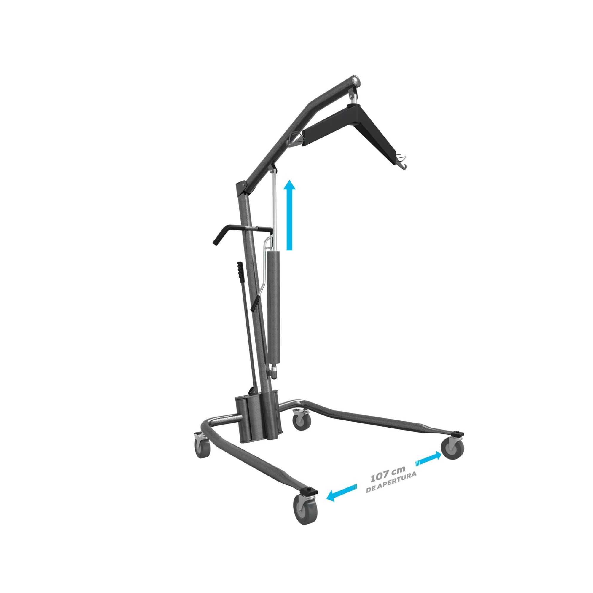 Grúa hidráulica para levantar pacientes Theramotion TM990