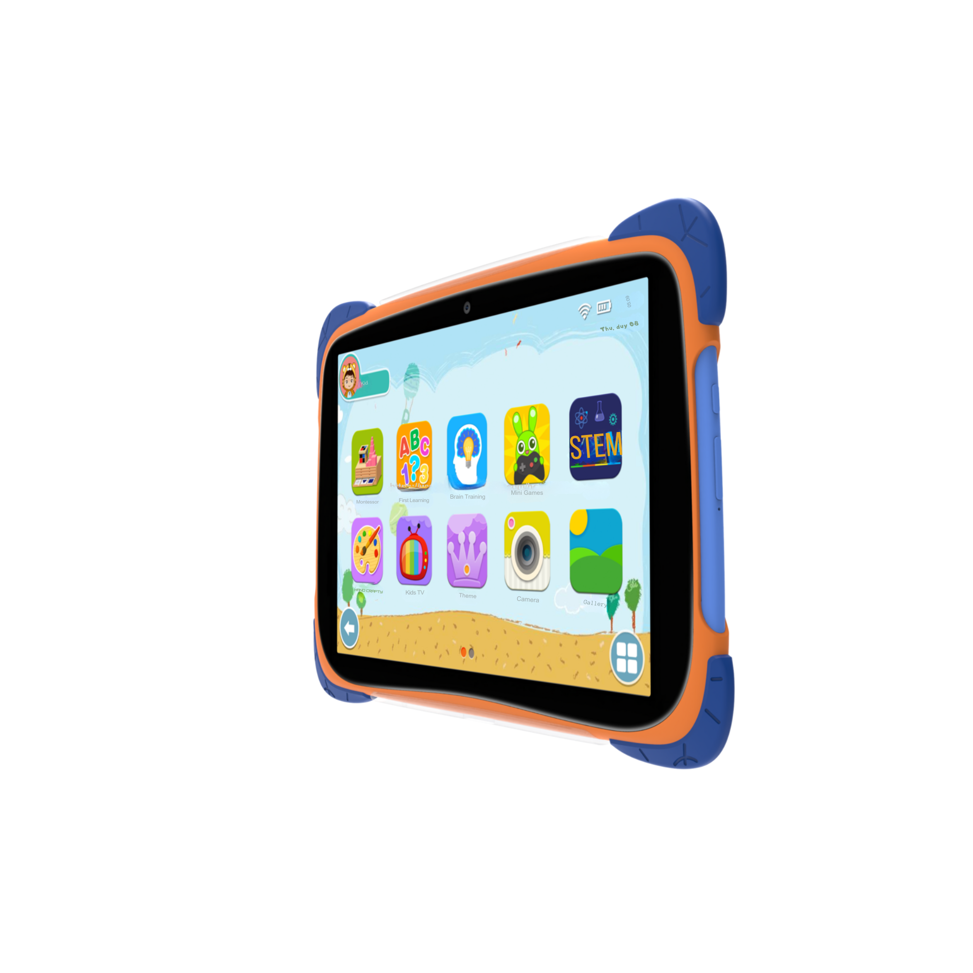 Tablet para niños HelloPro 10.1" - 1280 x 800 - RK3562 Quad Core - 3 GB RAM - 64 GB ROM