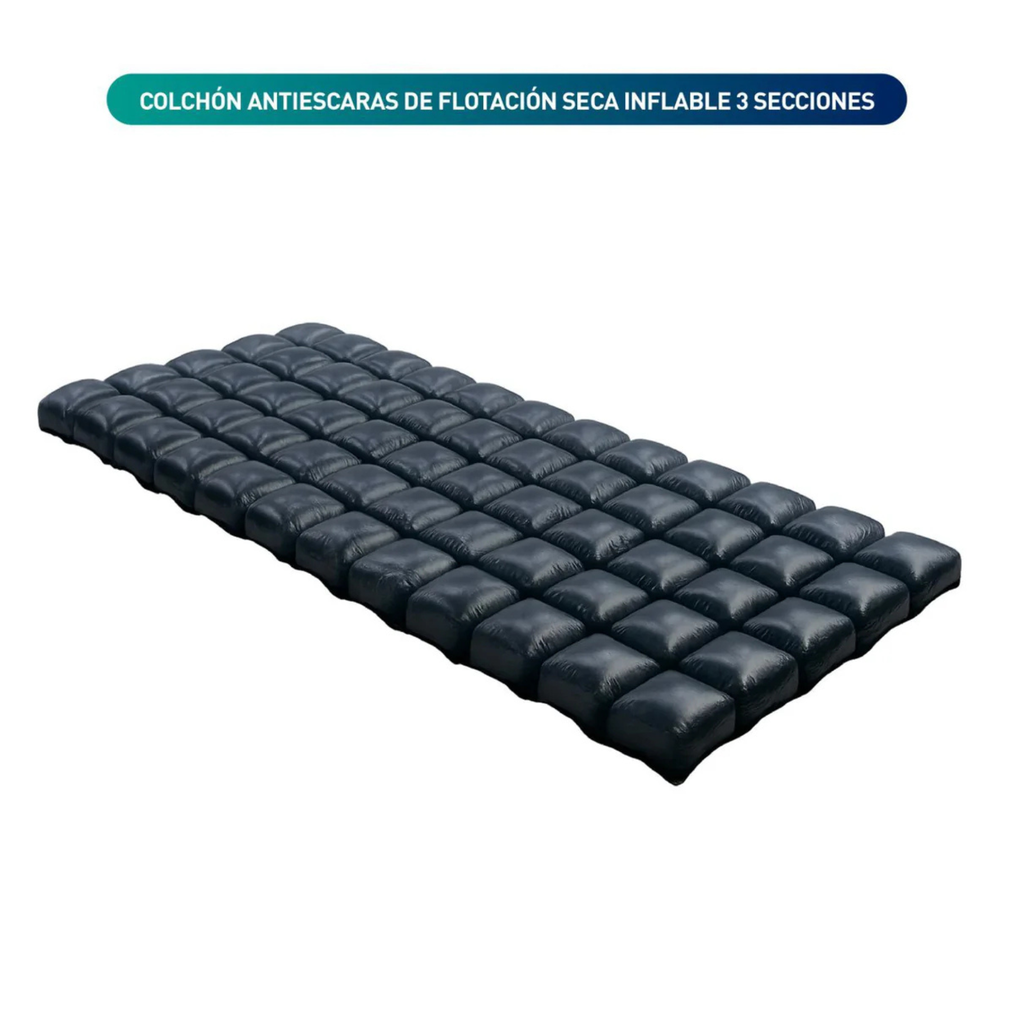 Colchón Antiescaras Flotación Seca 3 Secciones