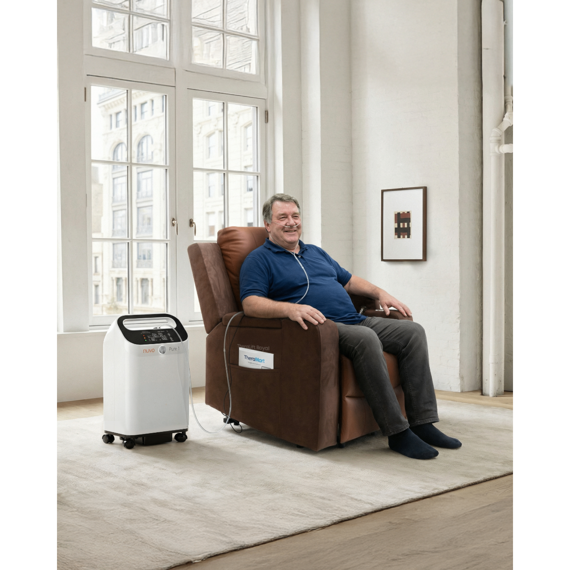 Concentrador Oxígeno 5L Nuvo Pure 1