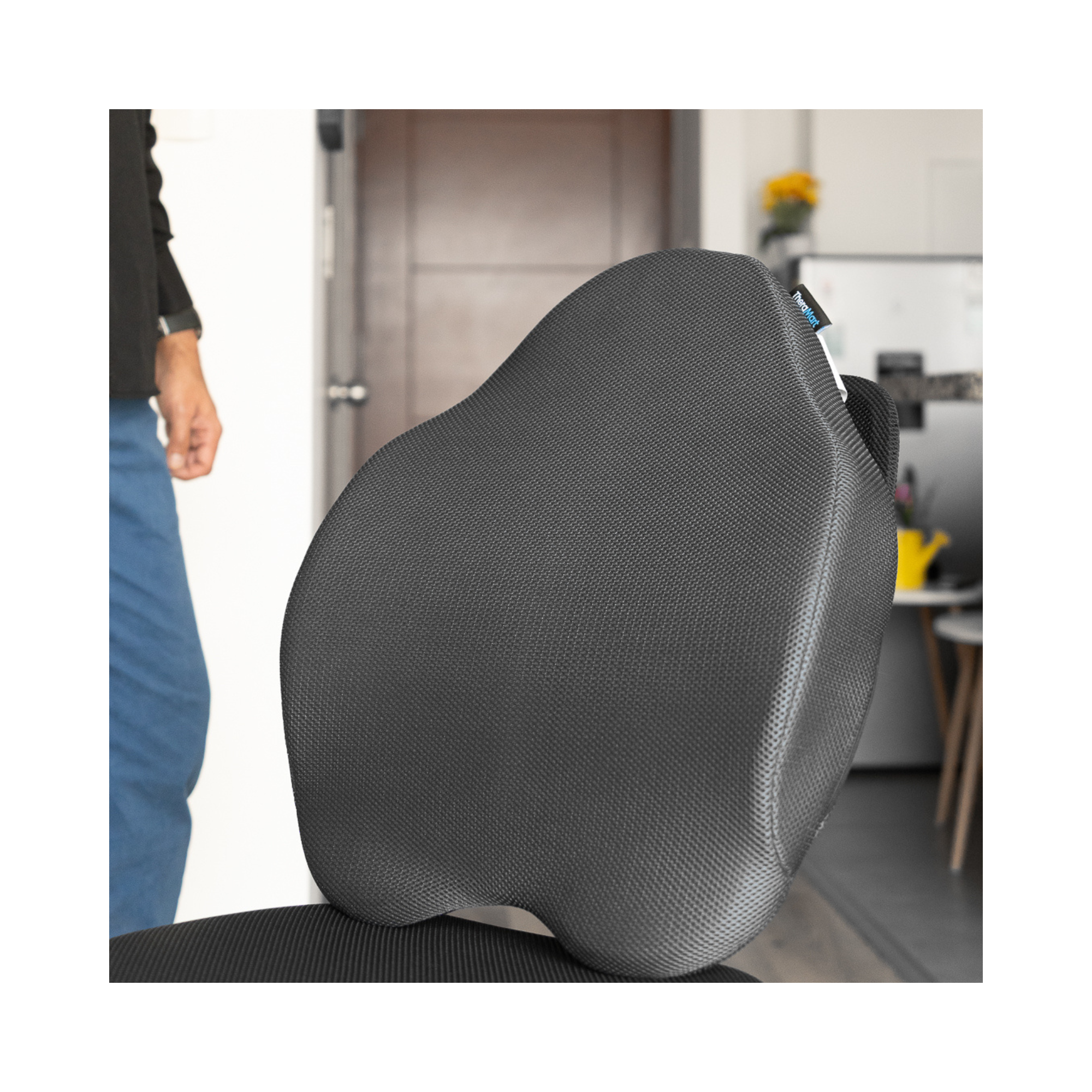 Cojín de Respaldo Anatómico TheraActive Negro TM312