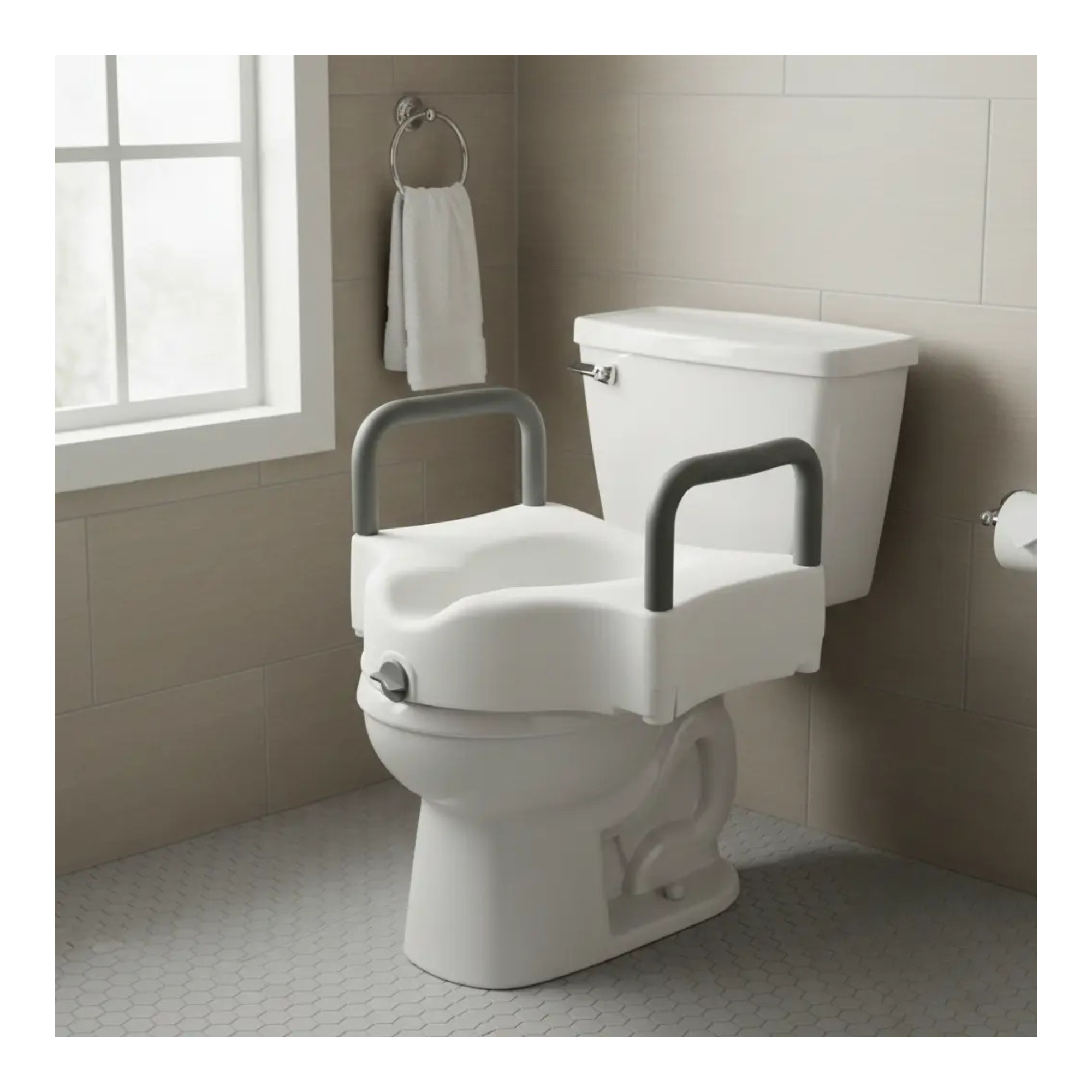 Alza Baño WC Con Apoya Brazos PRO