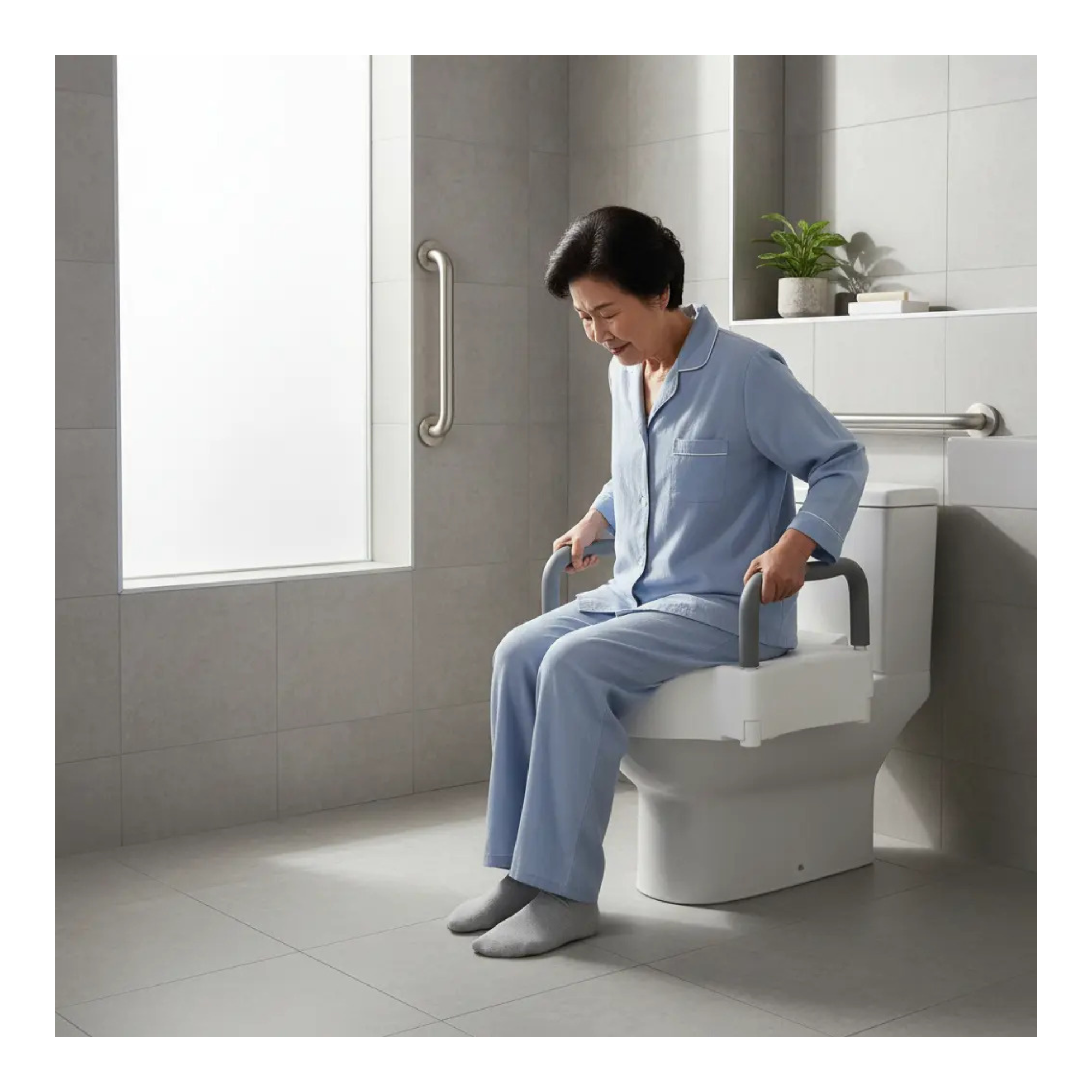 Alza Baño WC Con Apoya Brazos PRO