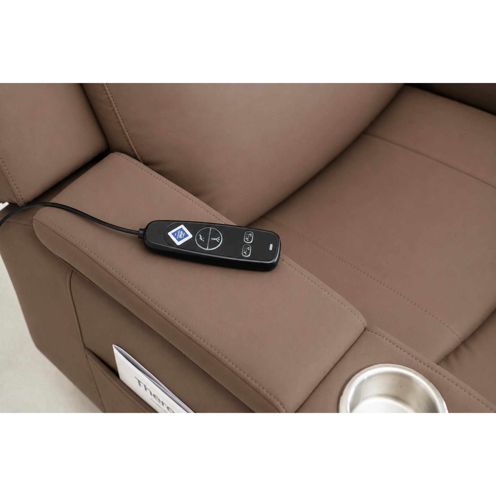 Sillon con Masaje de Aire TheraLift Royal Mocha Mousse TM3010