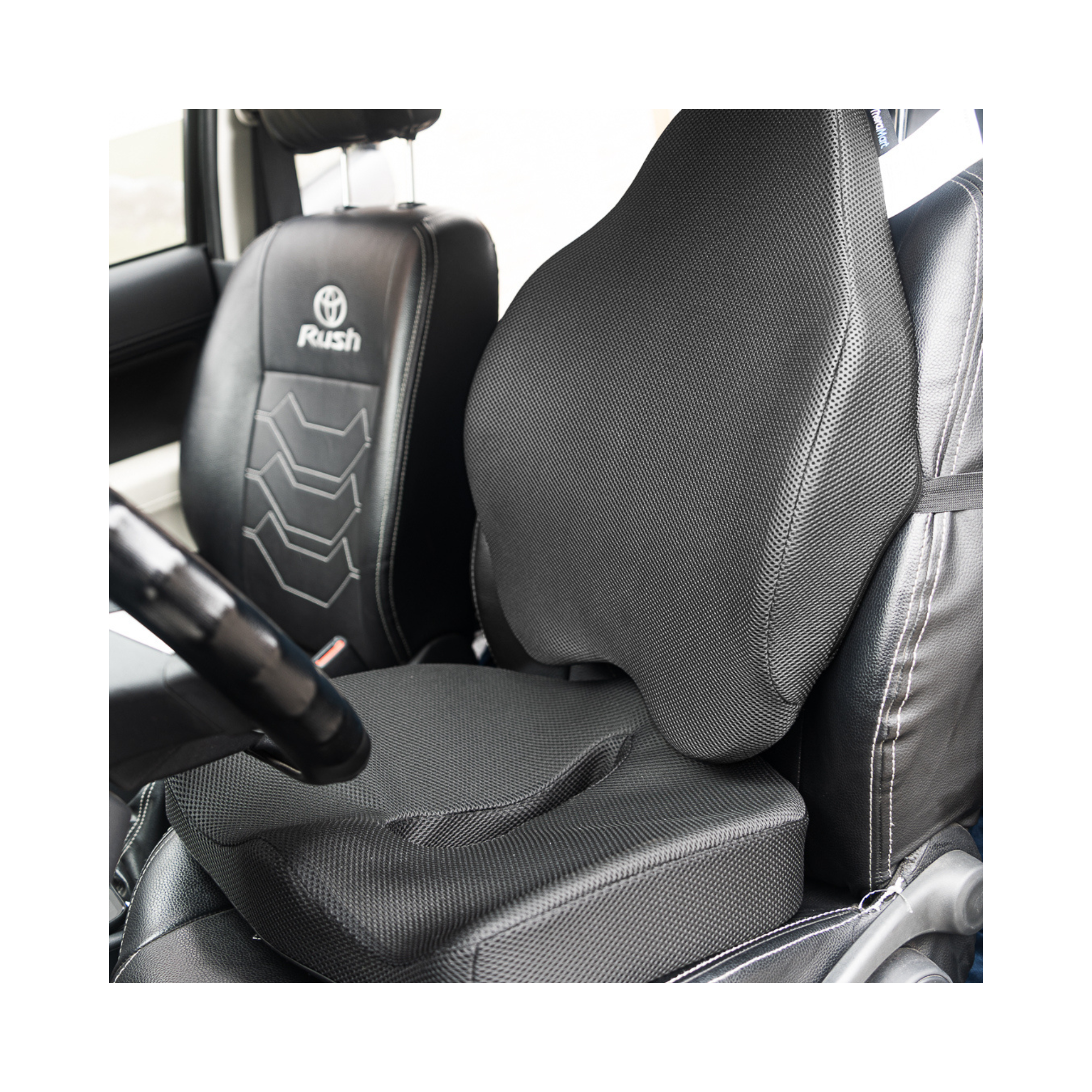 Cojín de Respaldo Anatómico TheraActive Negro TM312