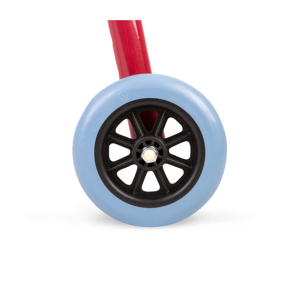 Andador de 2 ruedas con asiento