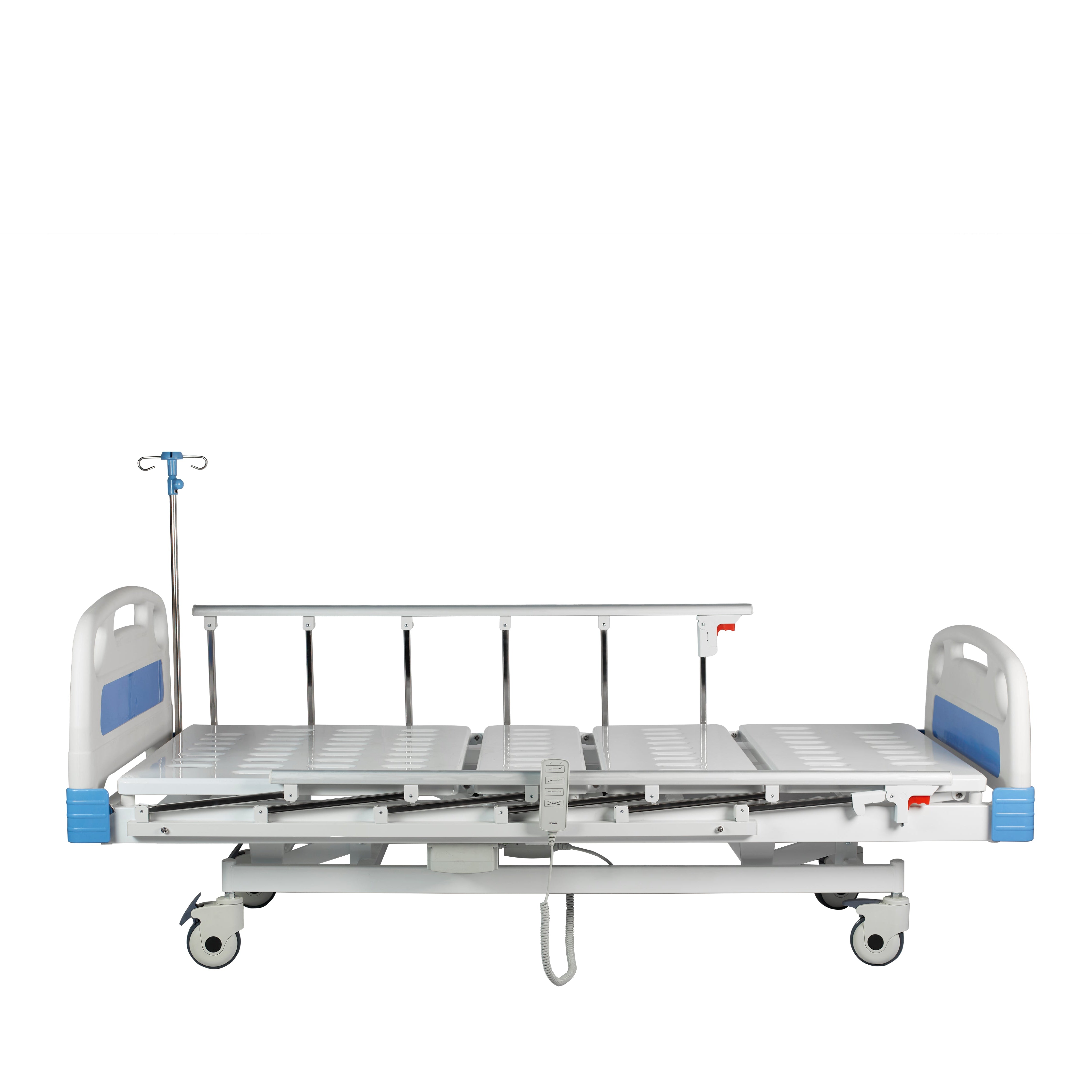 Catre Clínico Eléctrico 4 Posiciones Medwish AG-BM104 + Colchón seccionado 8 cm