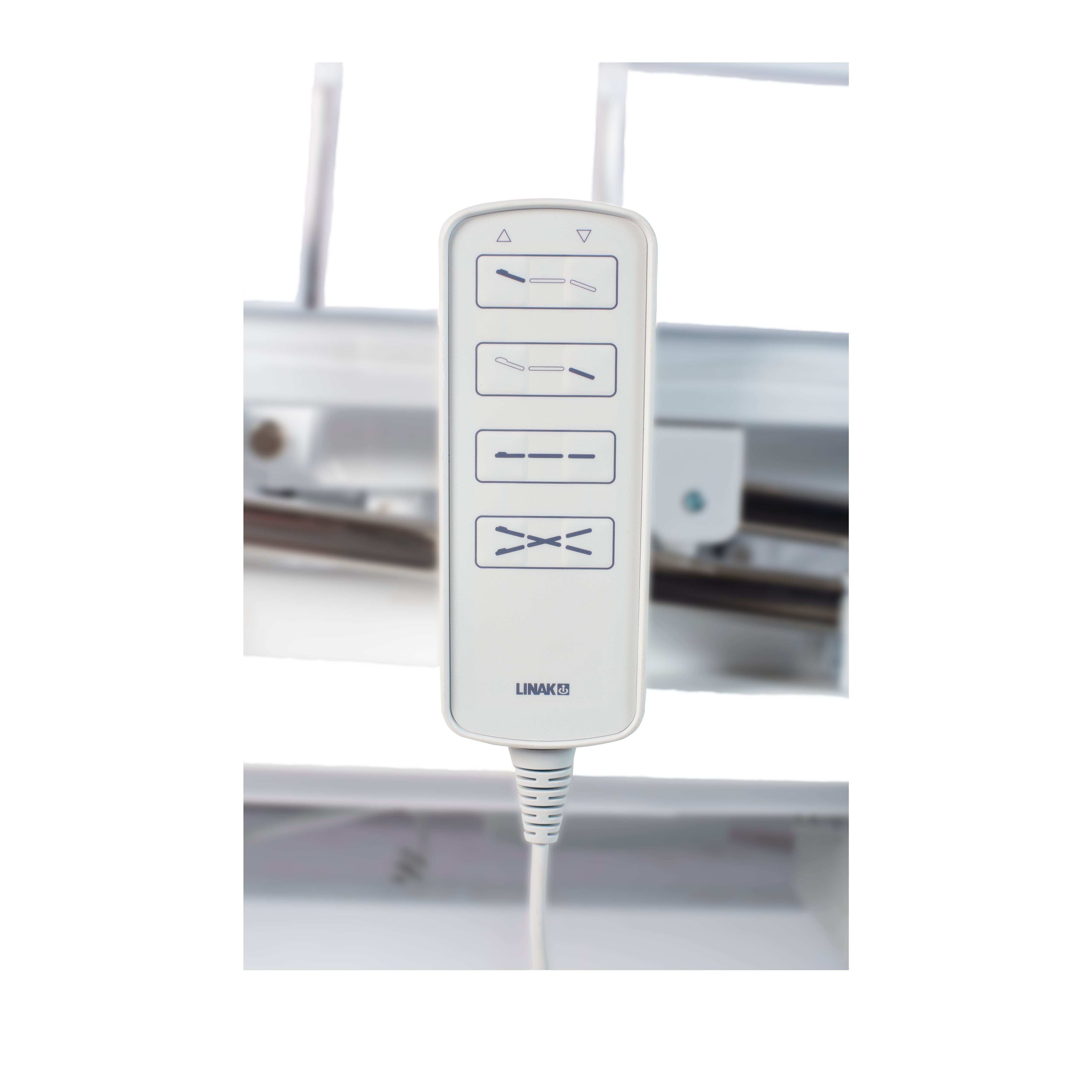 Catre Clínico Eléctrico 4 Posiciones Medwish AG-BM104 + Colchón seccionado 8 cm