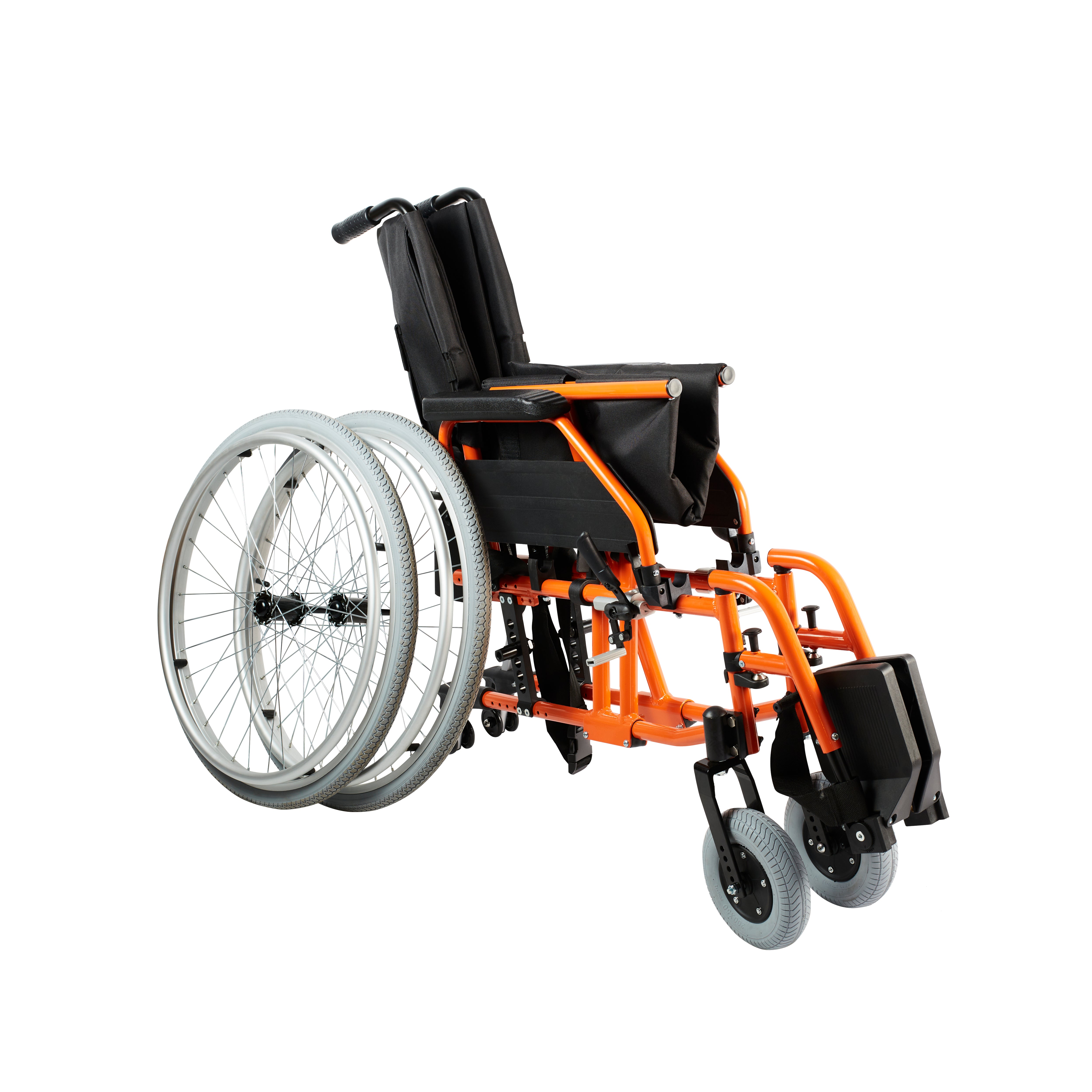 Silla De Ruedas Estándar Intco YK9061 Naranja