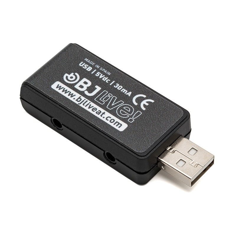 Adaptador USB para dos conmutadores