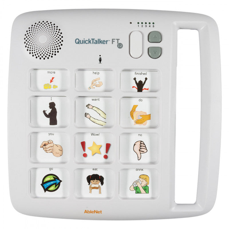 QuickTalker Feather Touch 12 Casillas