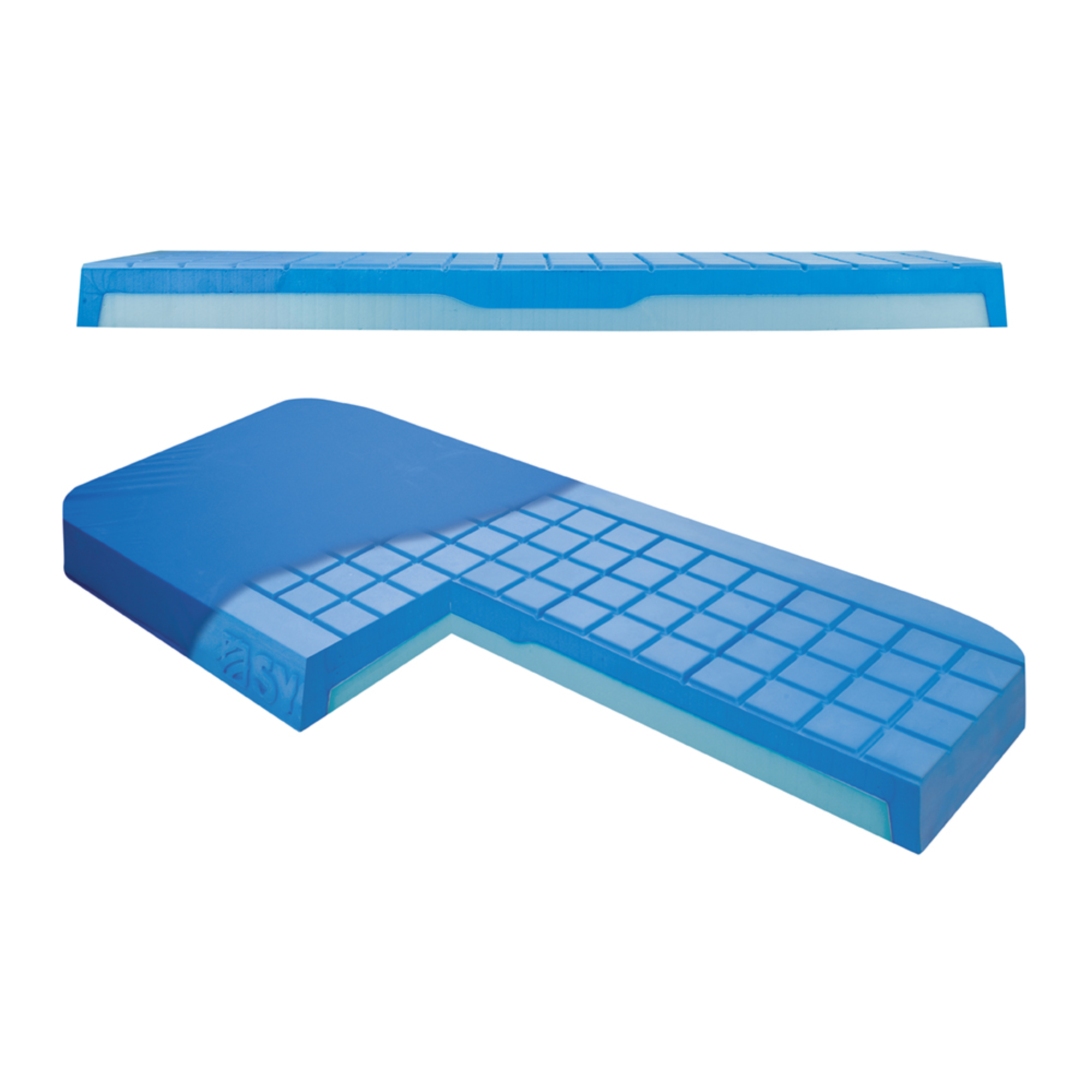 Catre Clínico Eléctrico 4 Posiciones Boxin Recovery EIII-05 + Colchón seccionado 8 cm + Colchón Antiescaras Systam
