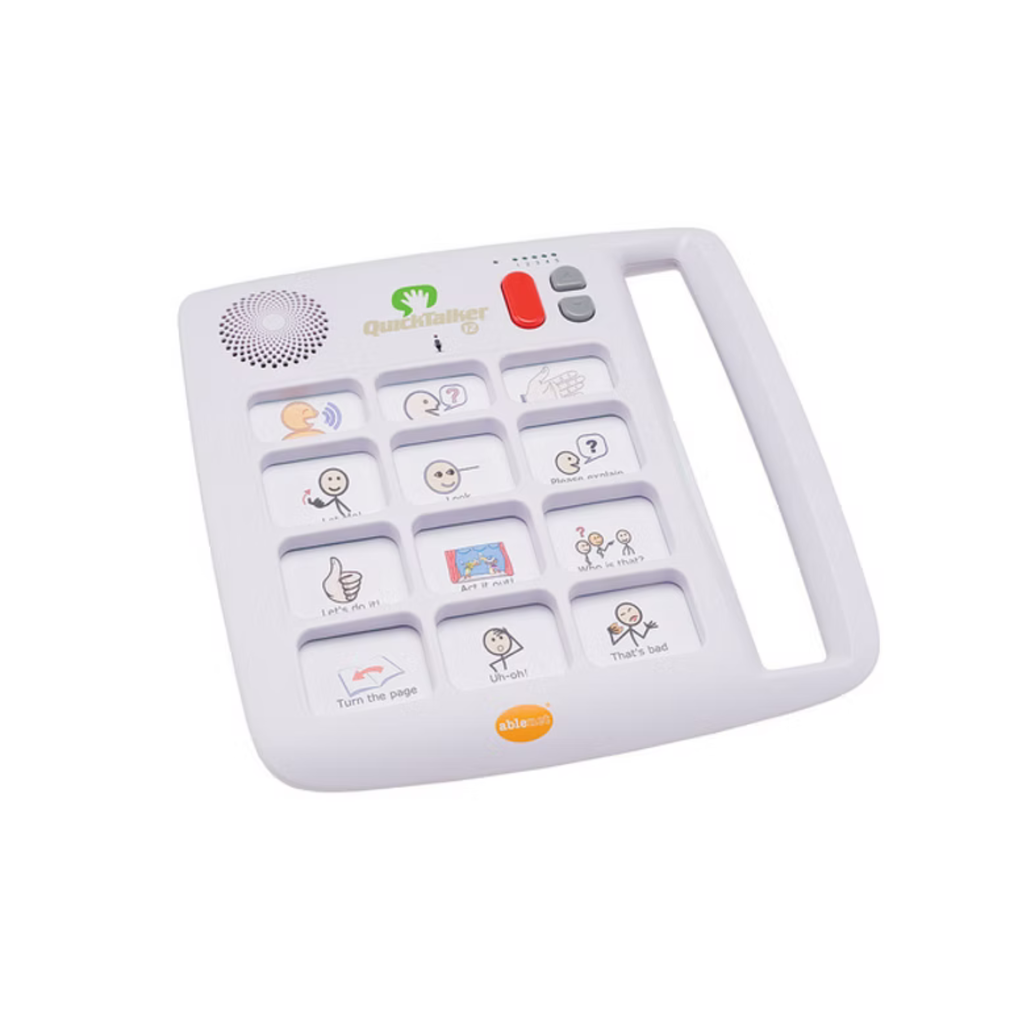 QuickTalker Feather Touch 12 Casillas