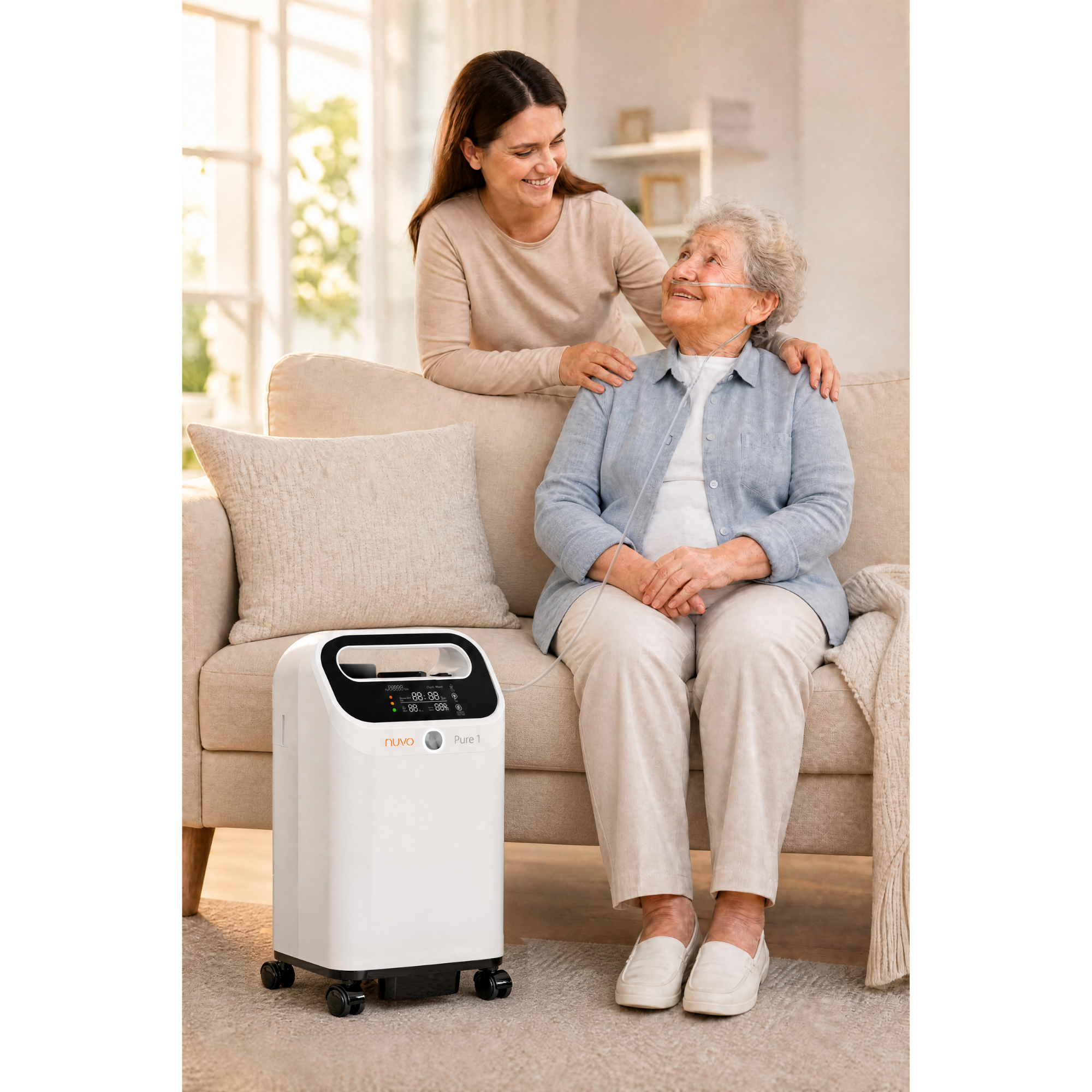 Concentrador de Oxígeno 5L Nuvo Pure 1