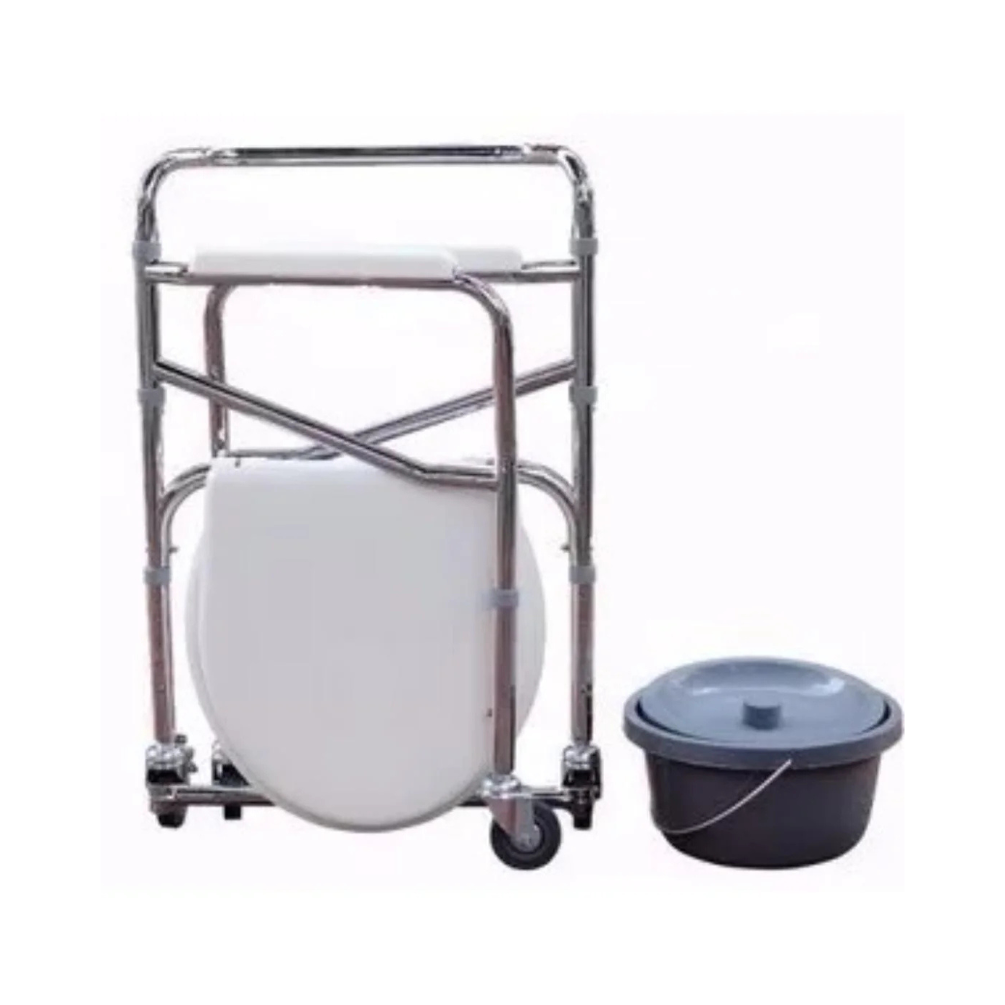 Baño Portátil WC Plegable Con Ruedas Pro