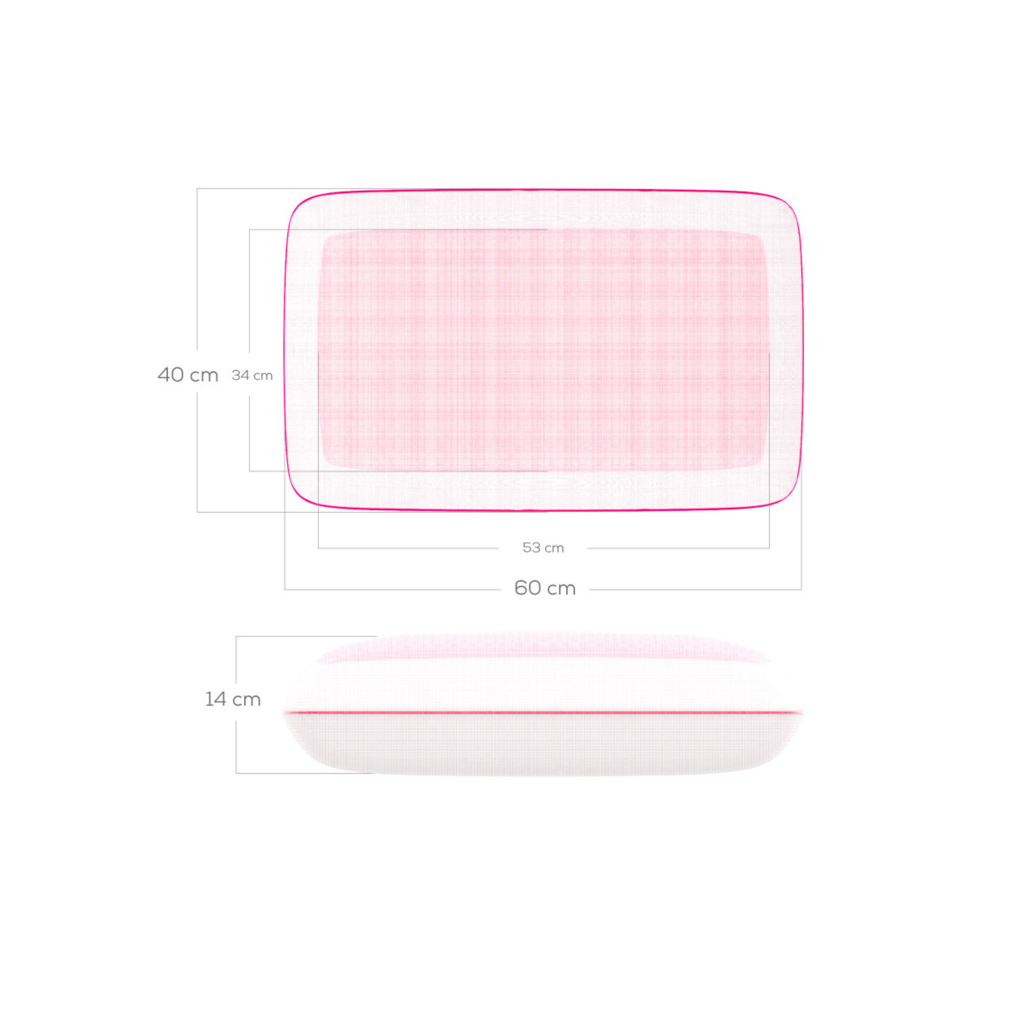 Almohada Theragel Pink TM111