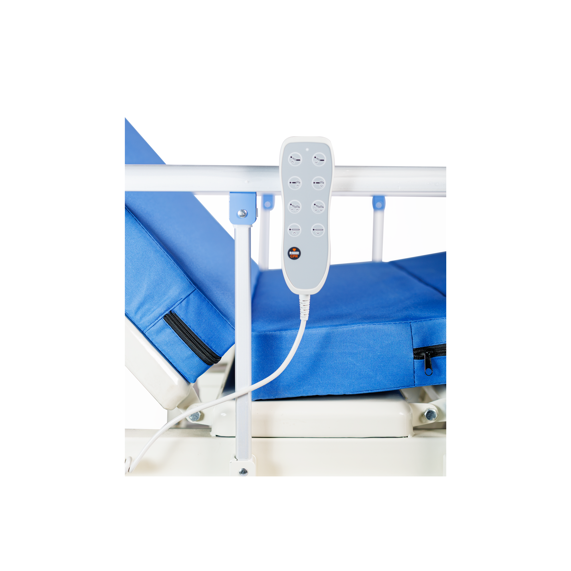 Catre Clínico Eléctrico 4 Posiciones Boxin Recovery EIII-05 + Colchón seccionado 8 cm
