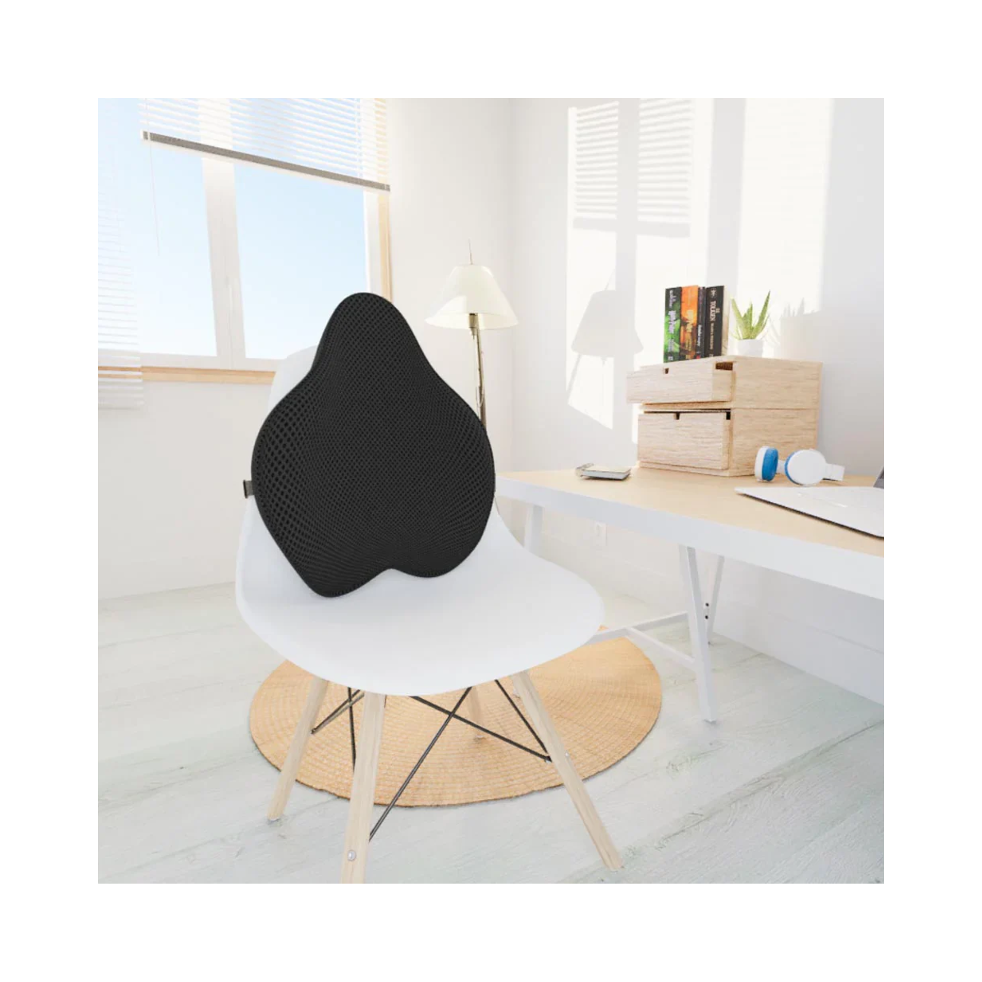 Cojín de Respaldo Anatómico TheraActive Negro TM312