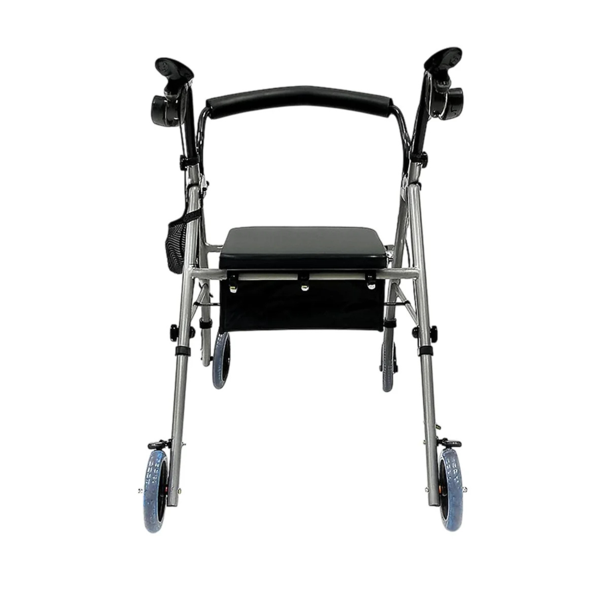 Andador Burro Ortopédico 4 Ruedas Asiento Y Canasto