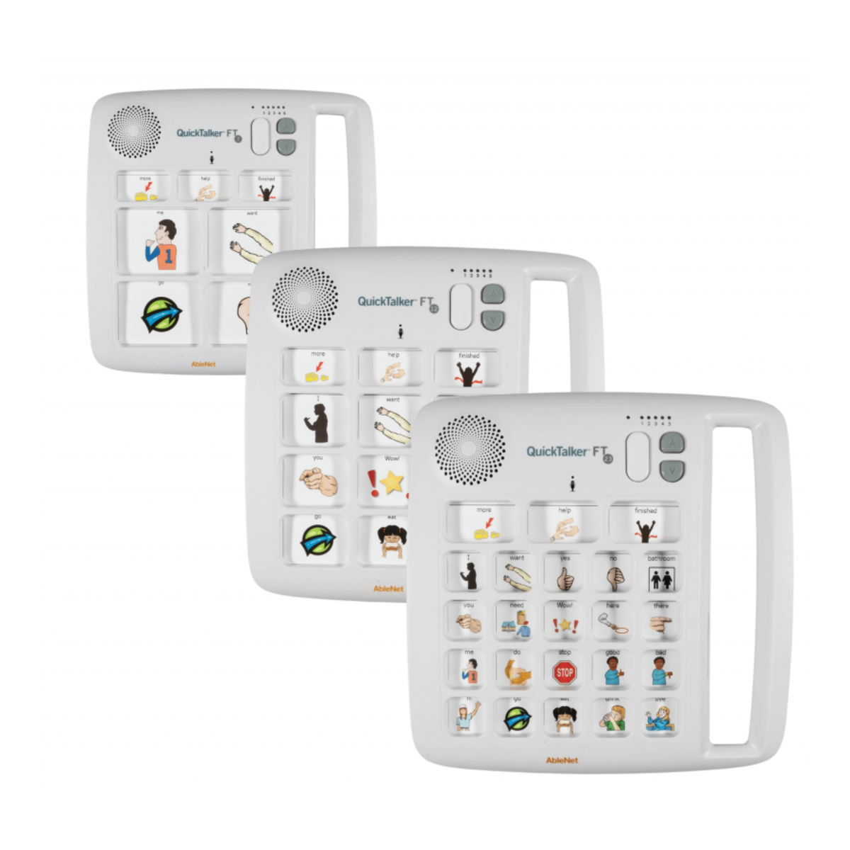 QuickTalker Feather Touch 12 Casillas