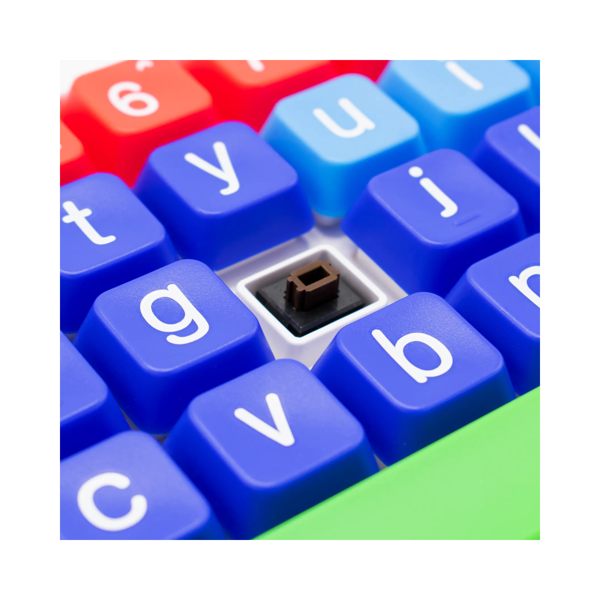 Teclado Alto Contraste de Colores Clevy 3 Tri-mode