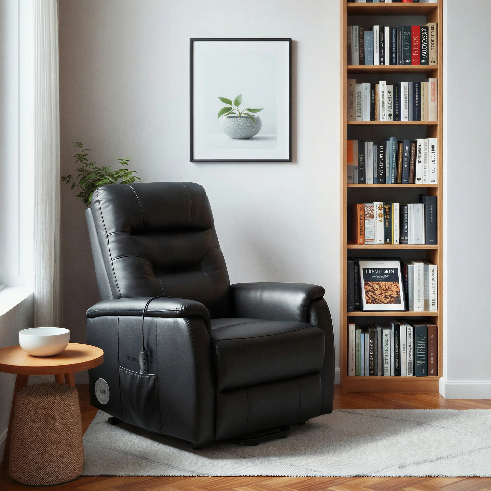Sillon TheraLift Slim Black TM3020