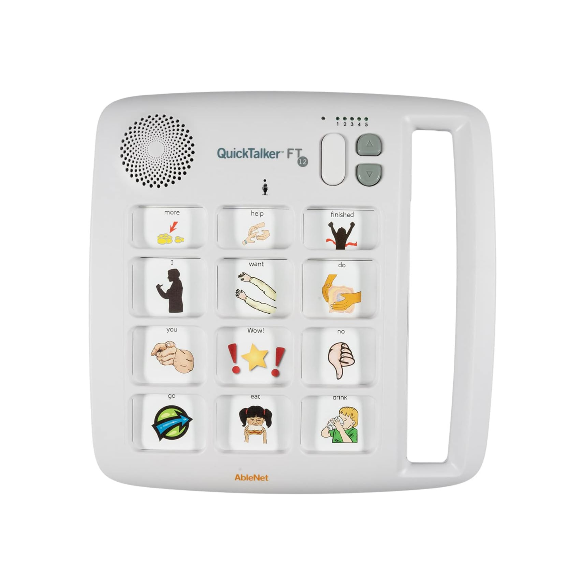 QuickTalker Feather Touch 12 Casillas