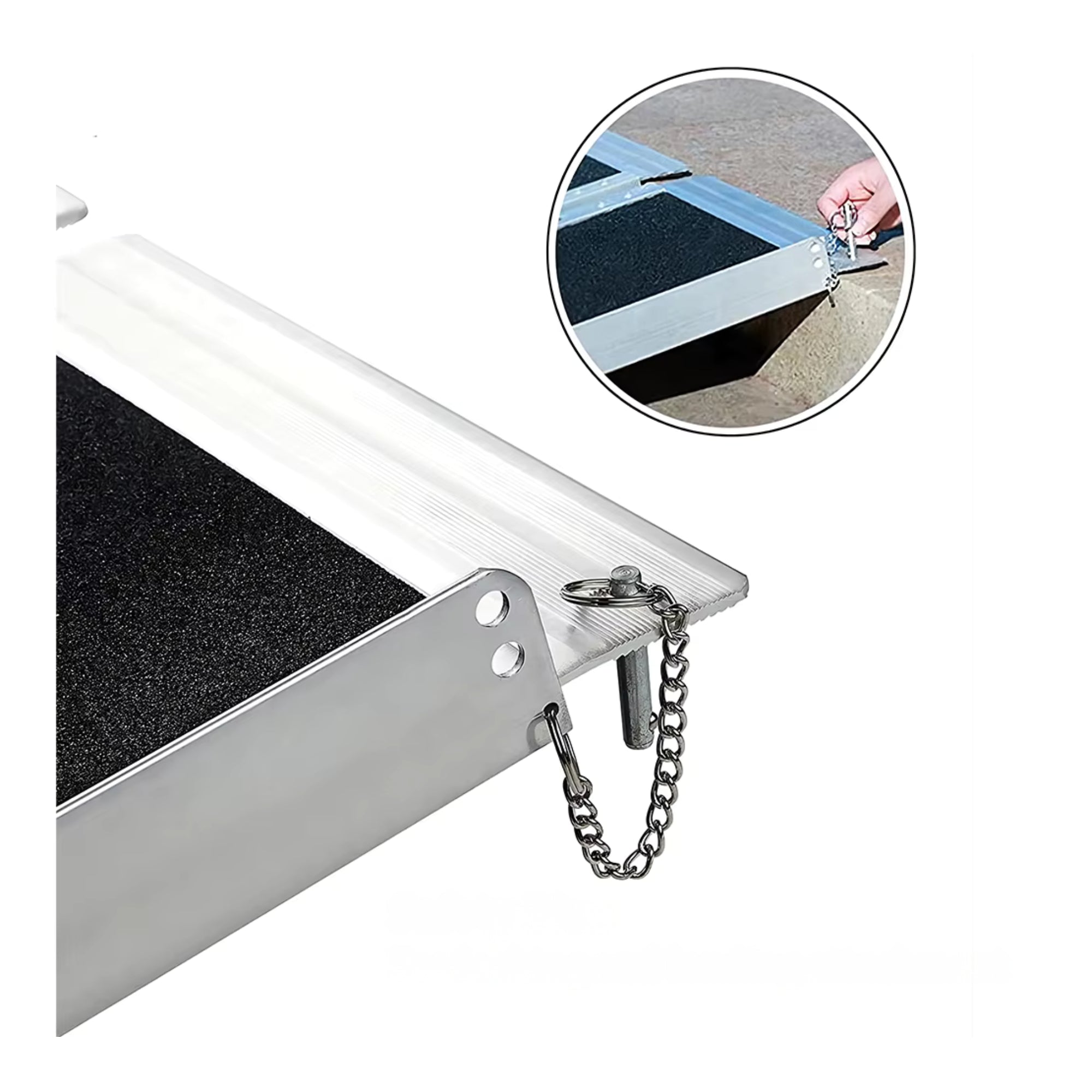 (Plegable) Rampa portátil para sillas de ruedas