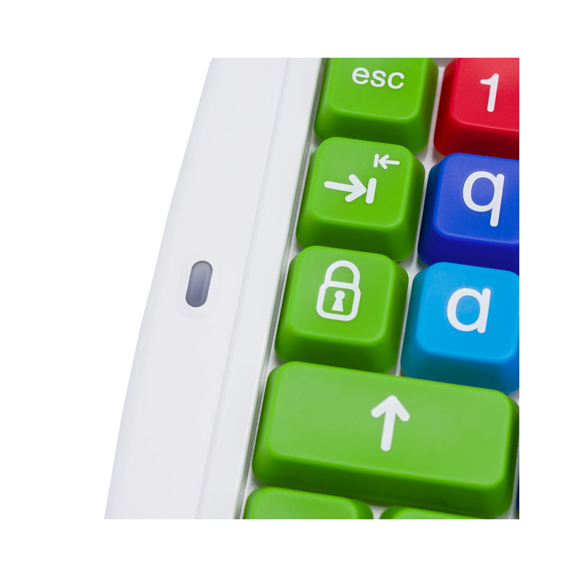 Teclado Alto Contraste de Colores Clevy 3 Tri-mode