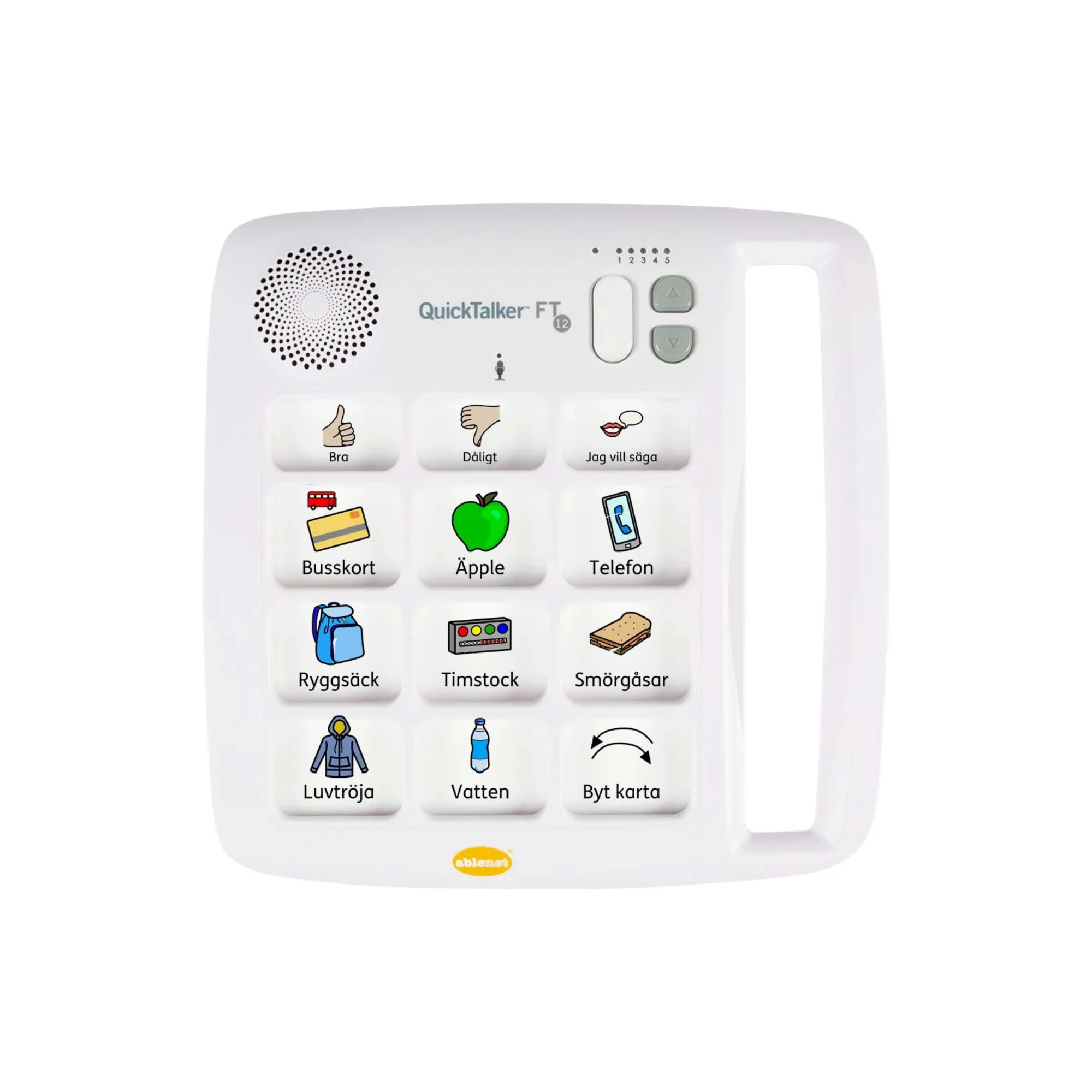 QuickTalker Feather Touch 12 Casillas