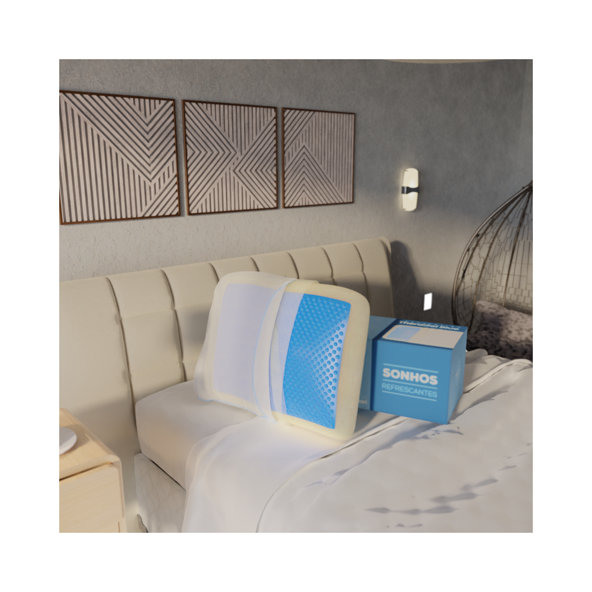 Almohada Theragel Blue TM110