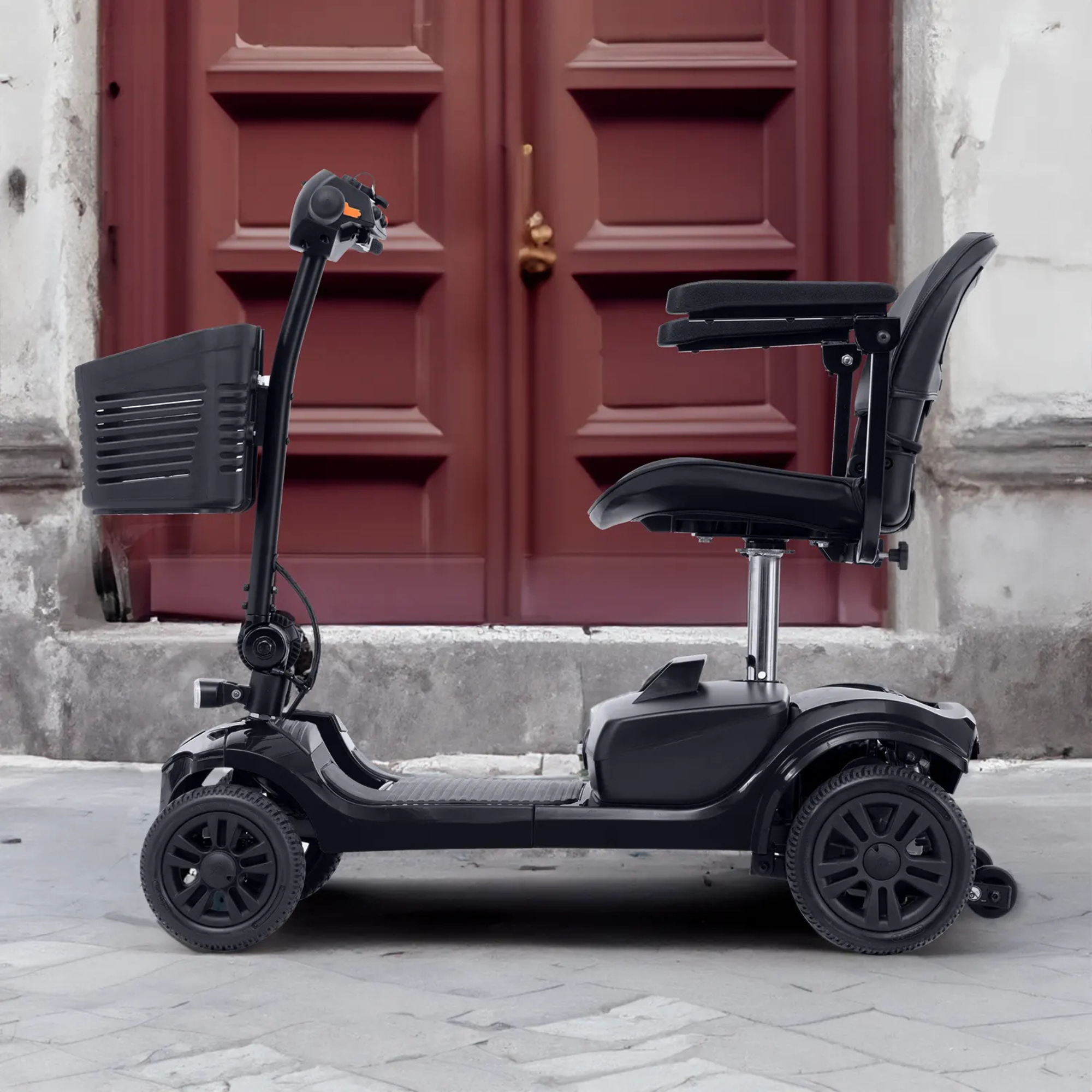 Scooter Electrico Para Movilidad Therarover Plus Black TM2411