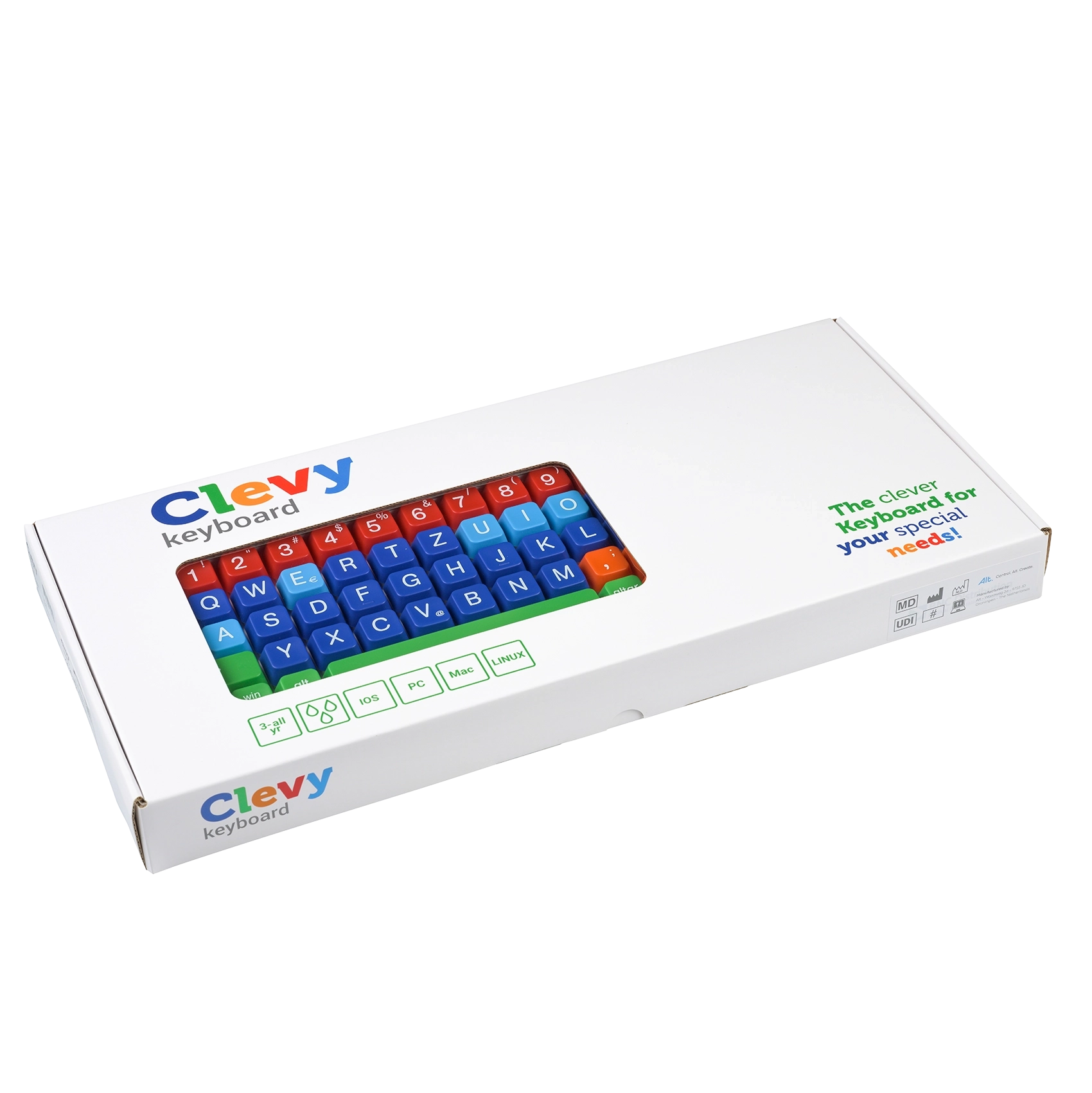 Teclado Clevy Junior Colores