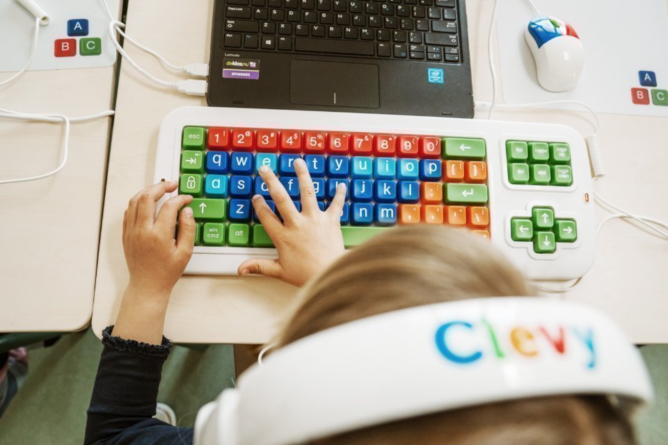 Teclado Clevy Junior Colores