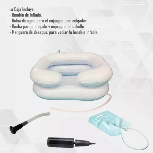 Lavapelo Inflable Portátil