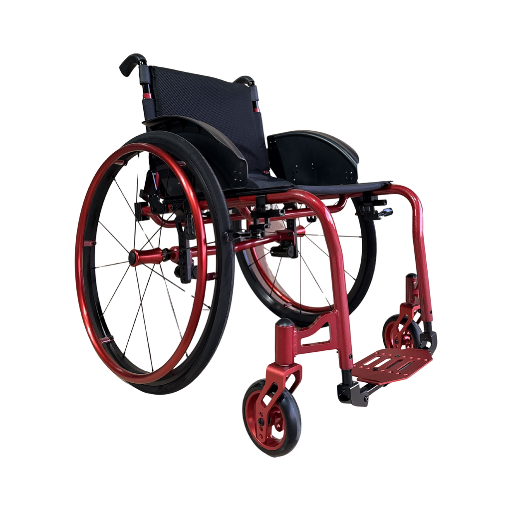Silla de Ruedas Activa Chasis Rígido Intco Active Roja