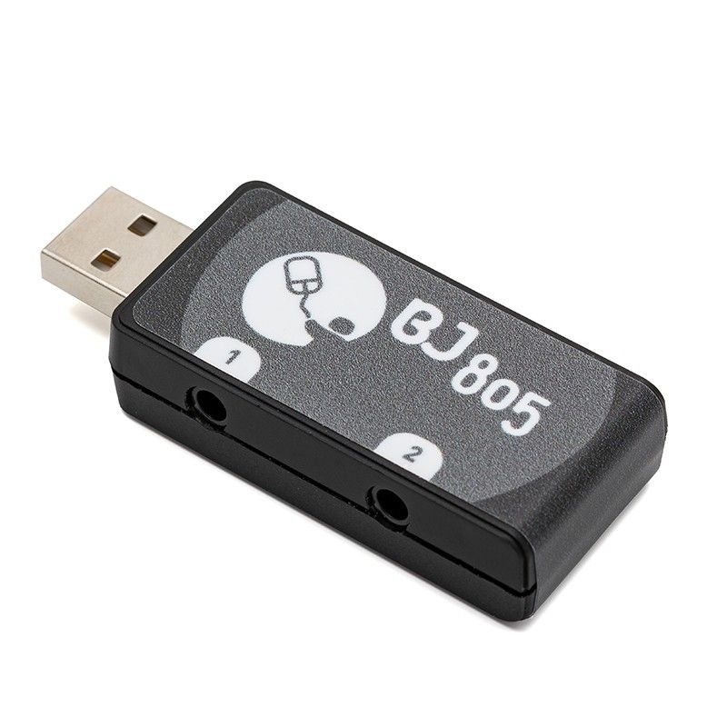 Adaptador USB para dos conmutadores