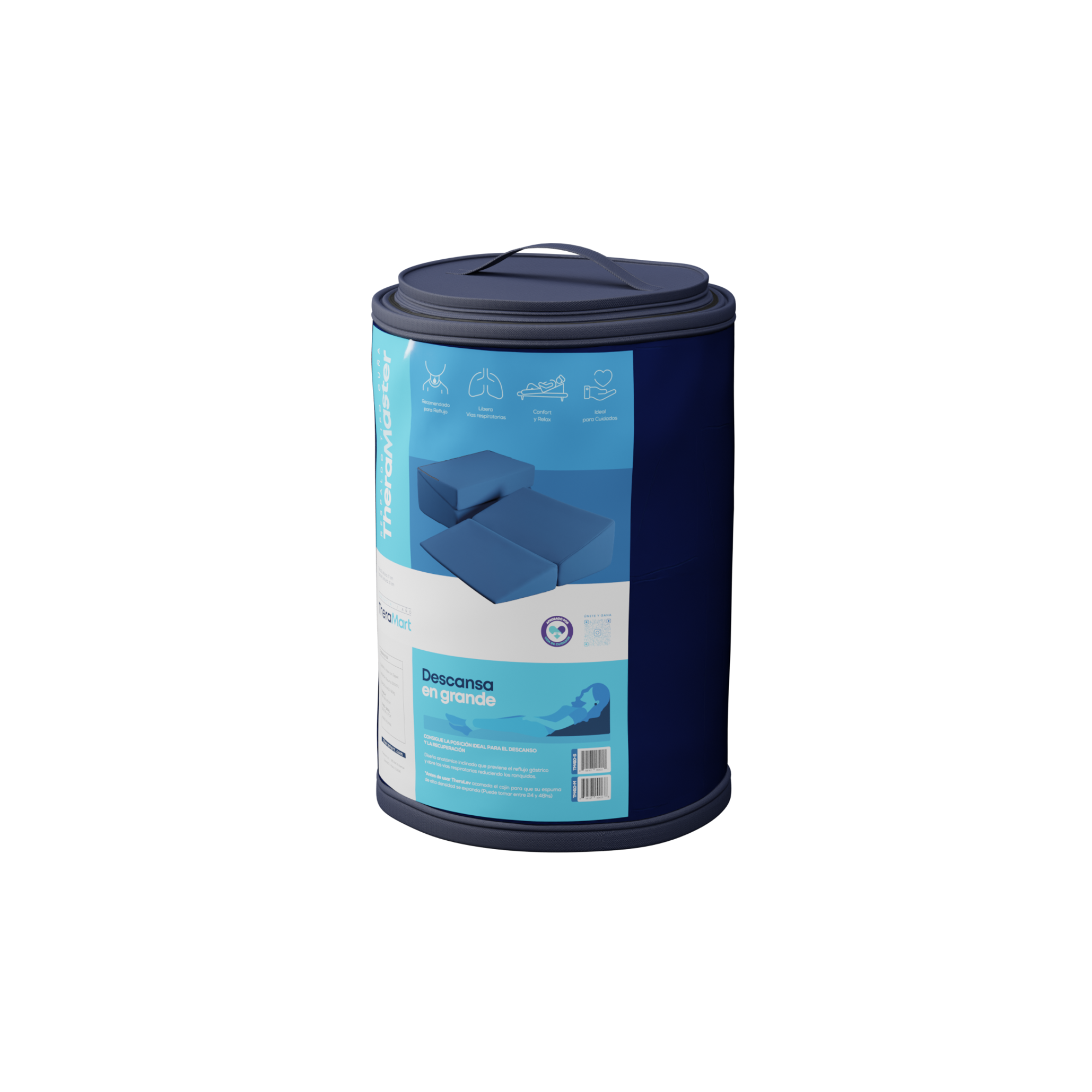 Cojín Tipo Cuña Theramaster Mediano TM410M