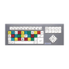 Teclado BigKeys LX Color ABC